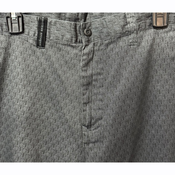 TapOut Men's Herringbone Gray & Black Walk Shorts Size 34 NEW‎ - Picture 2 of 7